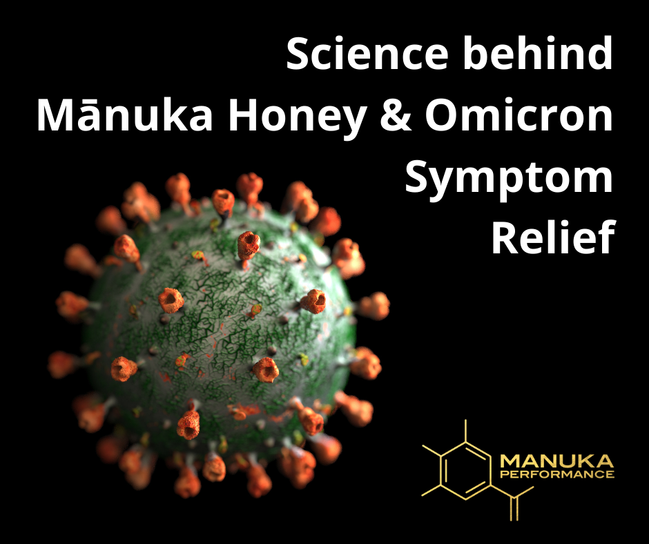 Manuka honey and omicron