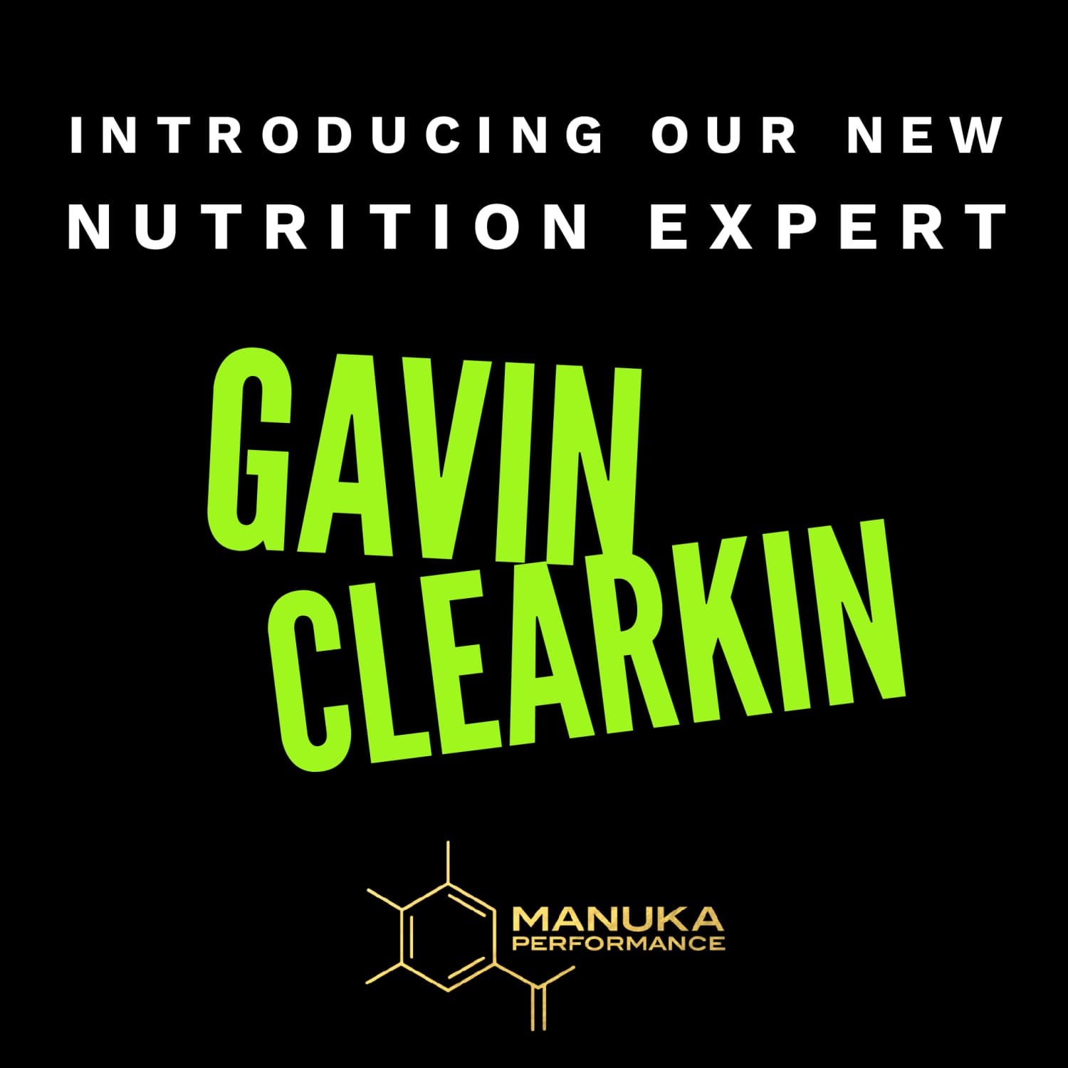MP Sports Nutritionist: Gavin Clearkin