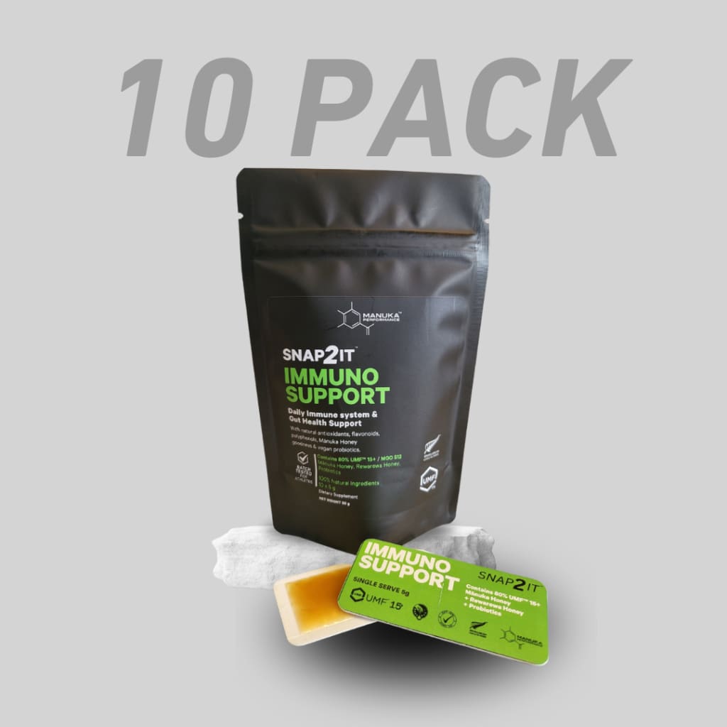 Immuno Support UMF™ 15+ Mānuka Honey & Probiotic Snaps