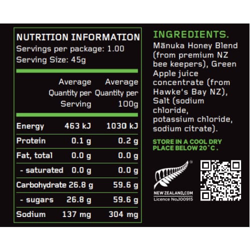 Liquidfuel - Natural Sports Energy Gel 10 pack