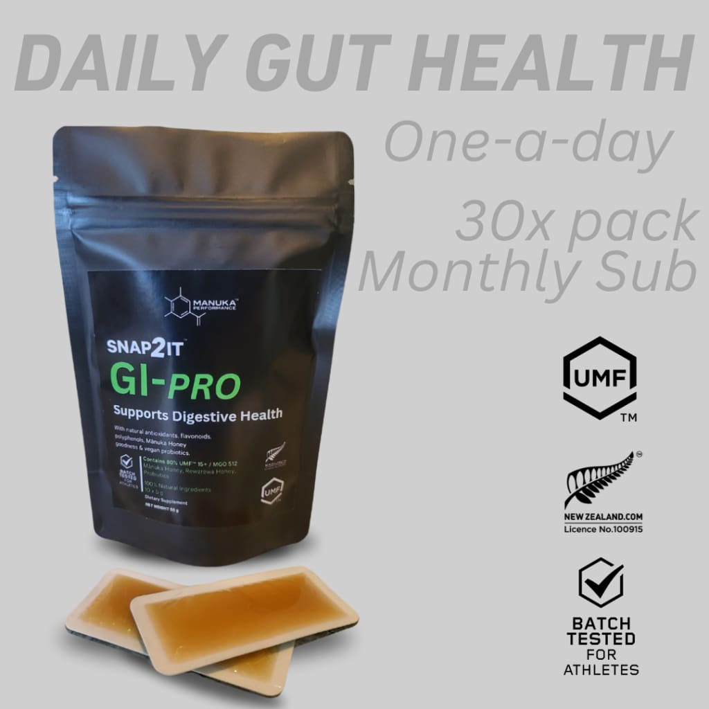 UMF™ 15 + MĀNUKA HONEY & PROBIOTIC SNAPS 30 PACK - JUST $59.70 MONTHLY SUB