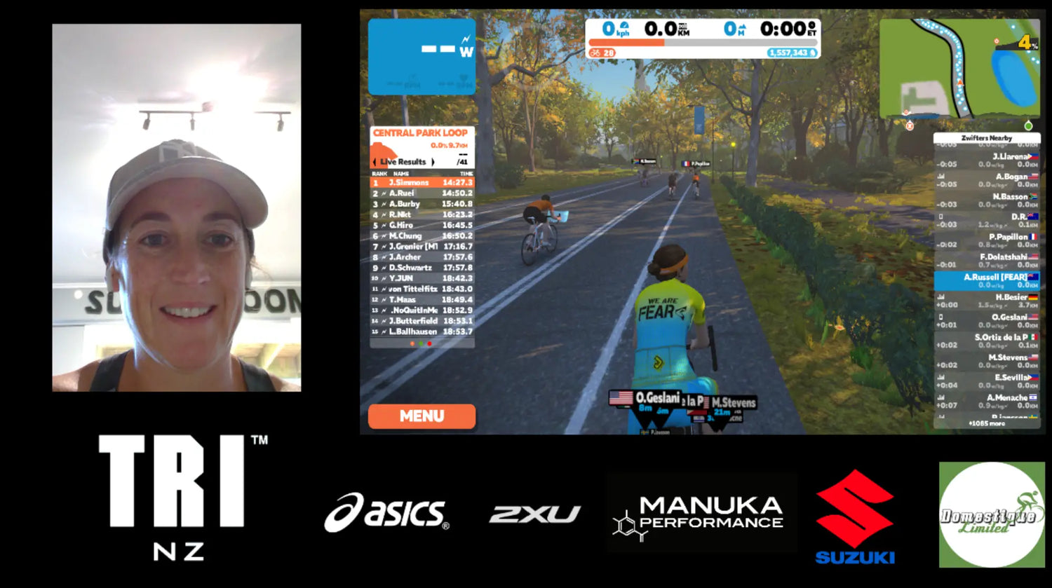 triathlon nz virtual racing