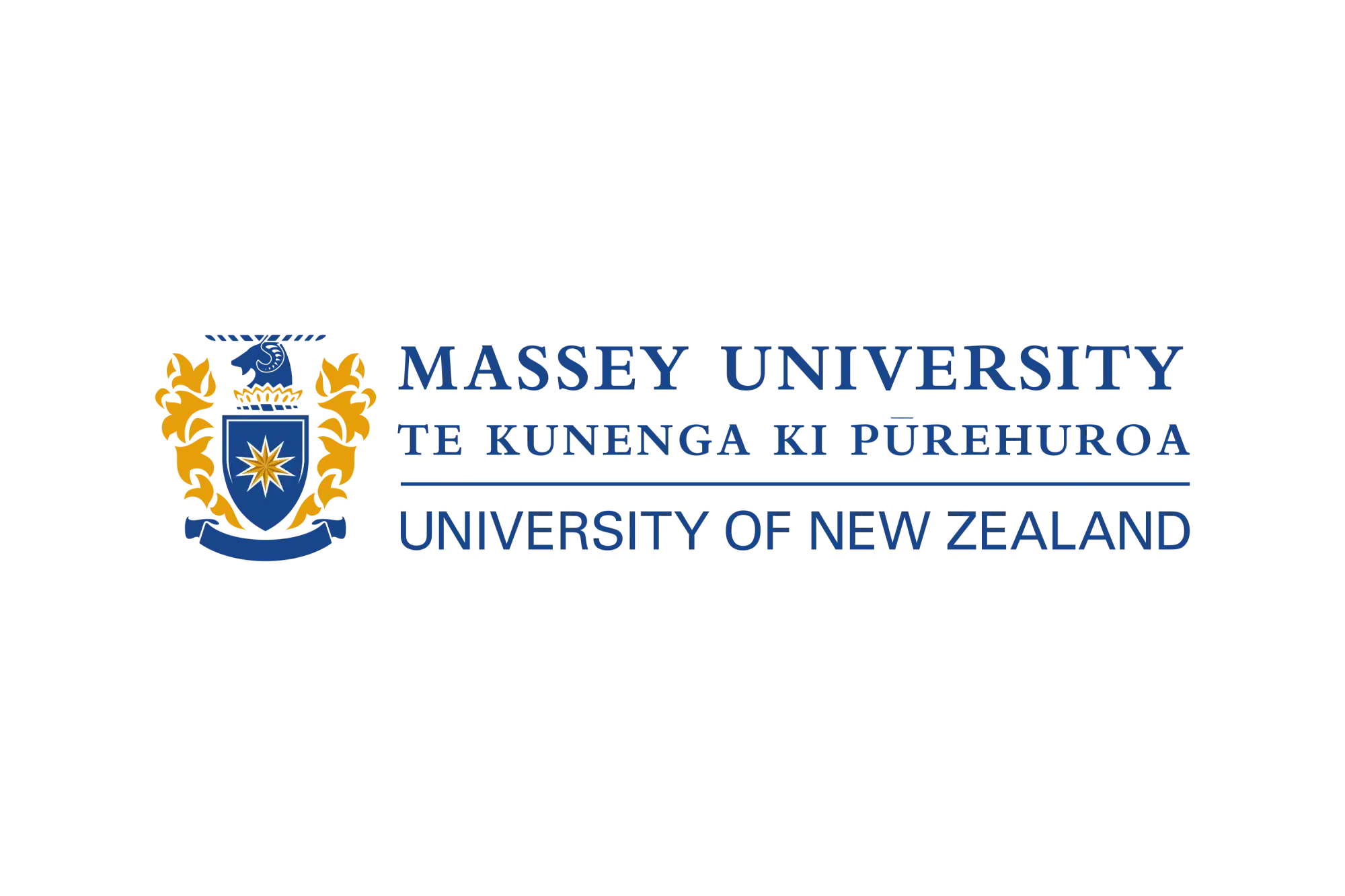 Massey University logo.