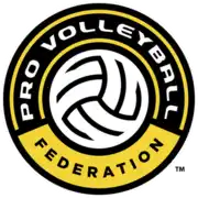 Volleyball federation logo.